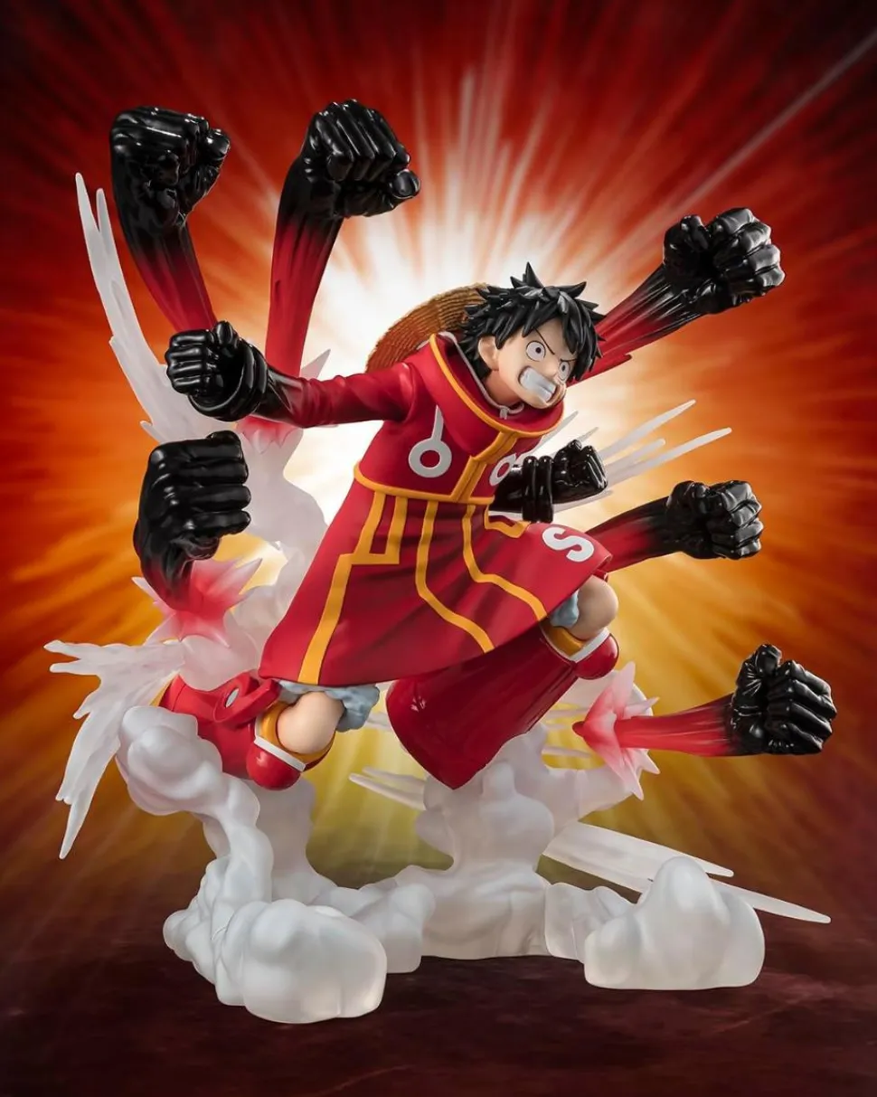 One Piece - Monkey D. Luffy (Gum-Gum Hawk Gatling) Figuarts ZERO Extra Battle 7" Statue