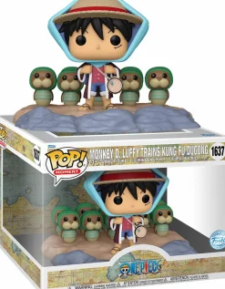 One Piece - Monkey D. Luffy Trains Kung Fu Dugong Pop! Moment Vinyl Figure