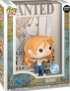 One Piece - Nami Wanted Poster Pop! Cover Vinyl Figure