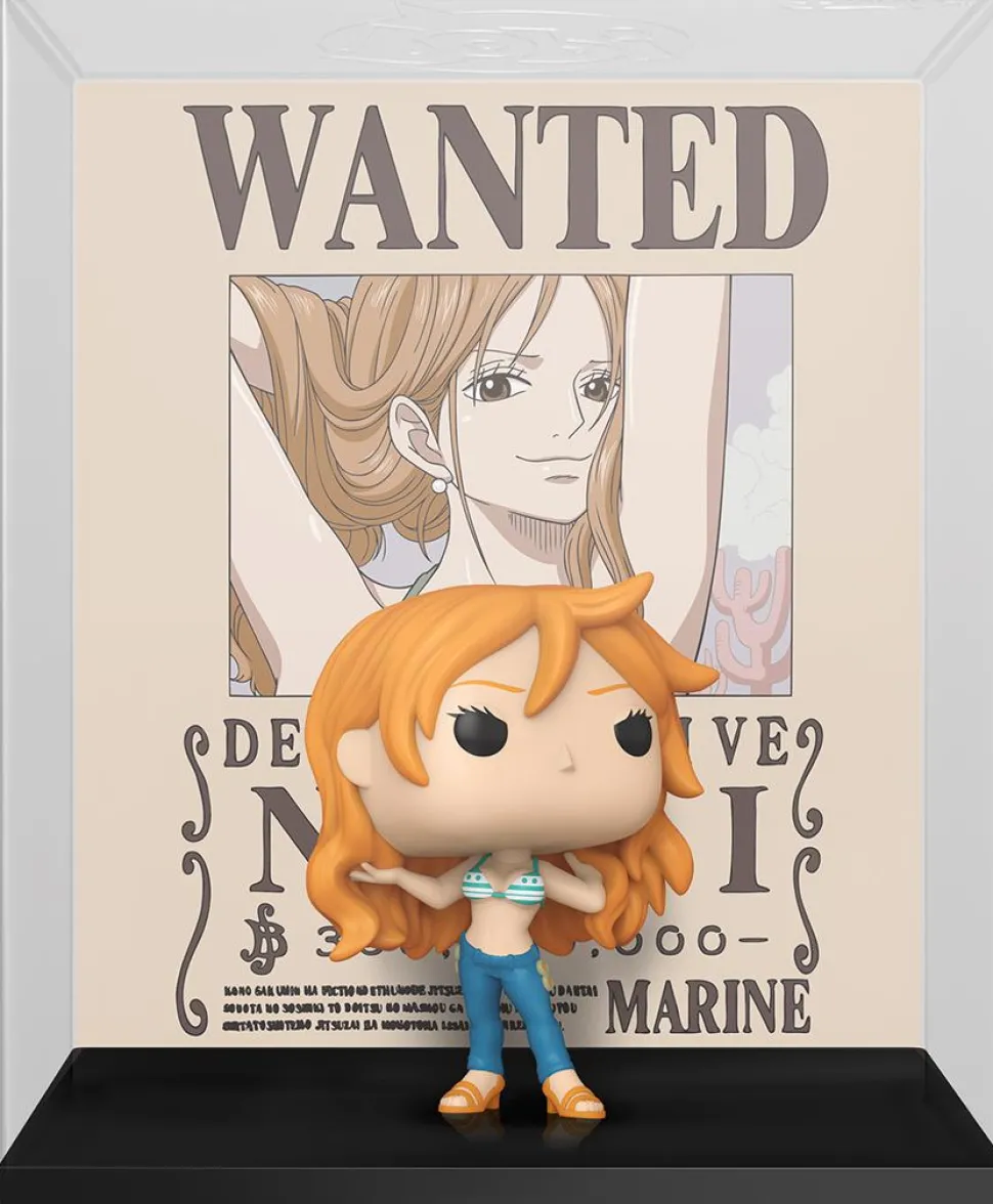 One Piece - Nami Wanted Poster Pop! Cover Vinyl Figure