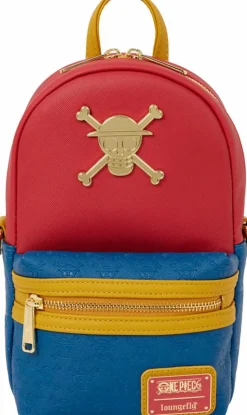 One Piece - One Piece 10" Faux Leather Convertible Sling Bag with Coin Purse
