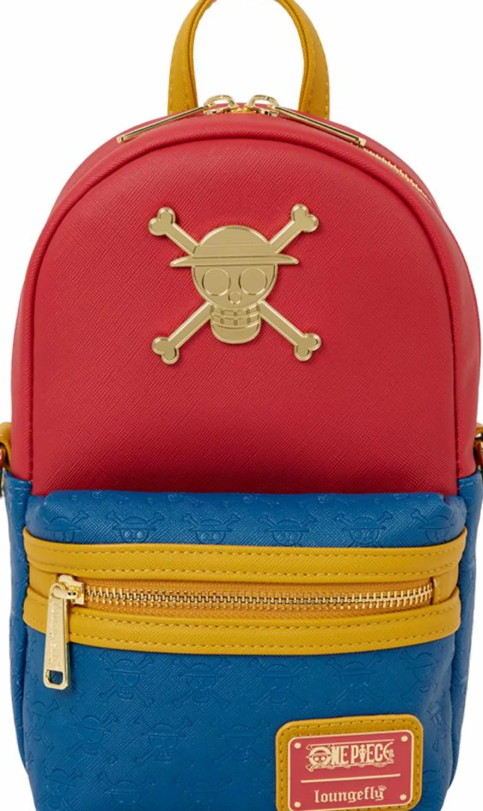 One Piece - One Piece 10" Faux Leather Convertible Sling Bag with Coin Purse