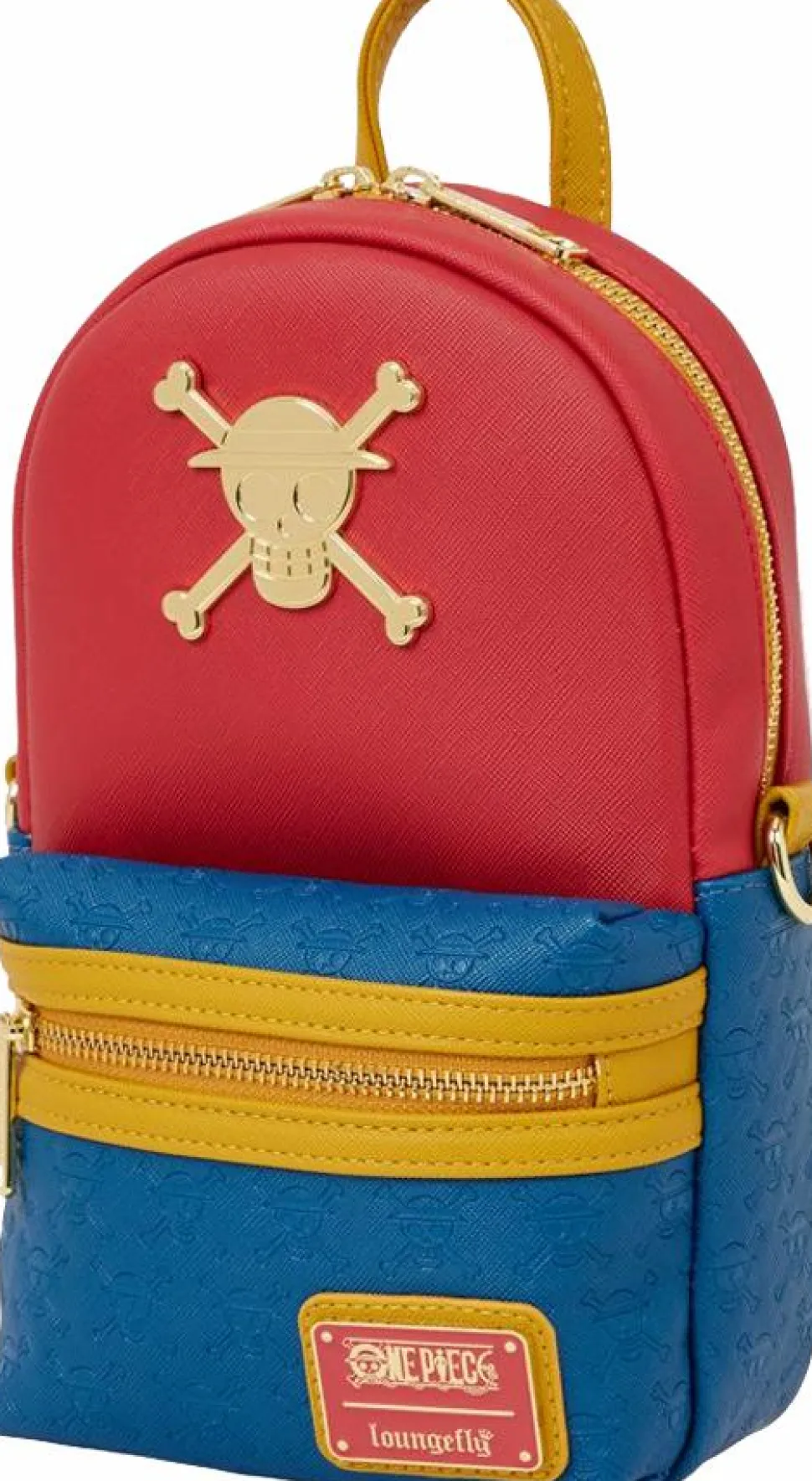 One Piece - One Piece 10" Faux Leather Convertible Sling Bag with Coin Purse