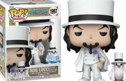 One Piece - Rob Lucci with Hattori Pop! Vinyl Figure