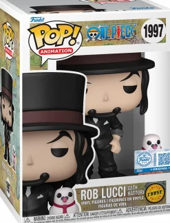 One Piece - Rob Lucci with Hattori Pop! Vinyl Figure
