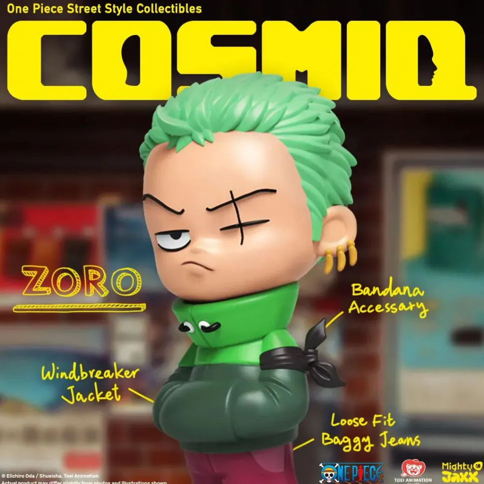 One Piece - Roronoa Zoro CosmiQ 8" Vinyl Figure