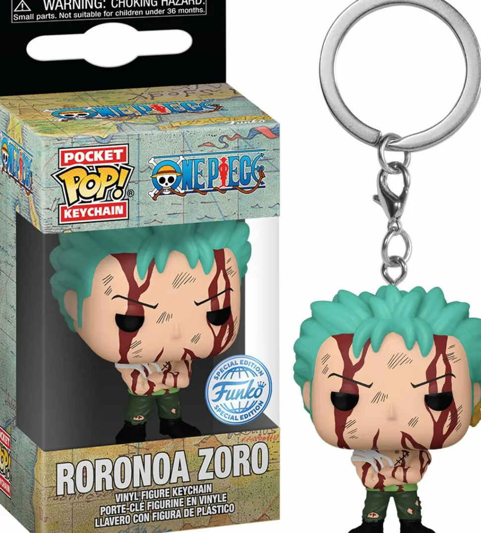 One Piece - Roronoa Zoro (Nothing Happened) Pocket Pop! Keychain