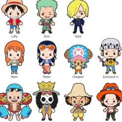 One Piece - Series 01 3D Figural Foam Bag Clip Blind Bag (Single Unit)