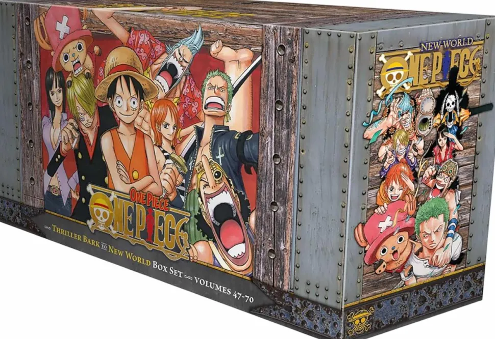 One Piece - Thriller Bark to New World Manga Paperback Book Box Set #3 (Vol. 47-70)