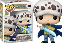 One Piece - Trafalgar Law with Blue Anesthesia Glow-in-the-Dark Pop! Vinyl Figure