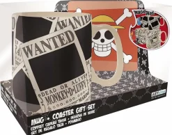 One Piece - Wanted Poster Heat-Change Mug & Coaster Set