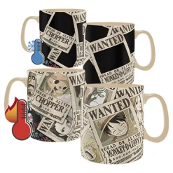 One Piece - Wanted Poster Heat-Change Mug & Coaster Set