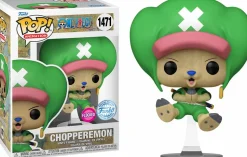 One Piece Pop! Vinyl 2-Shot - Armored Chopper & Chopperemon Flocked Pop! Vinyl Bundle