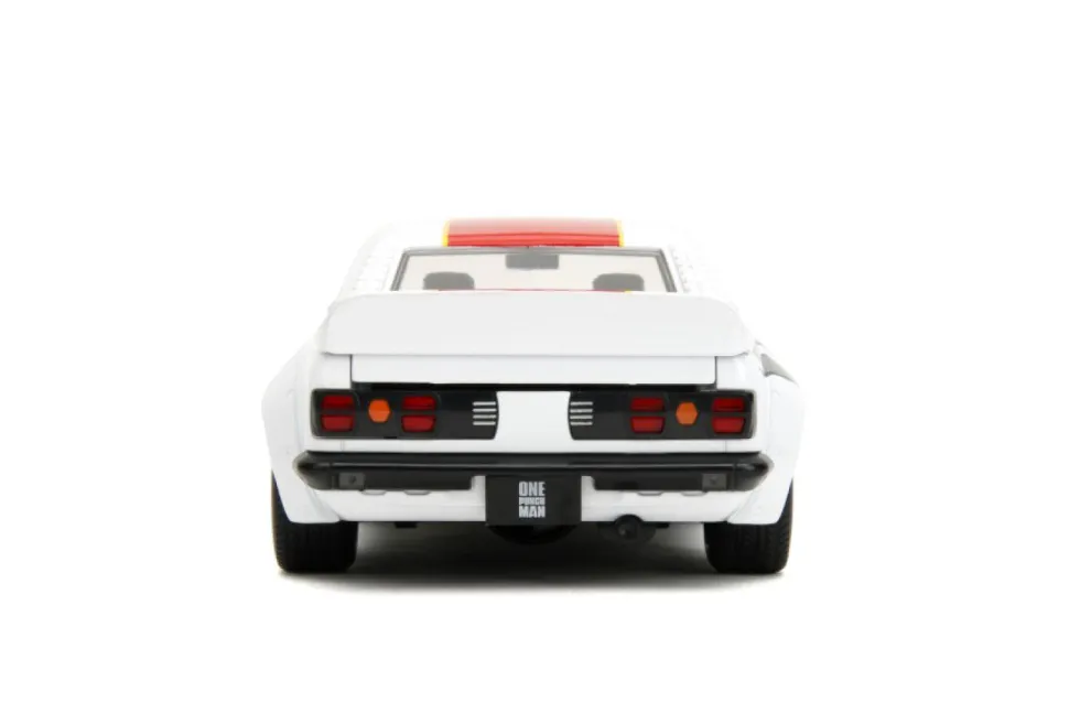 One Punch Man - Saitama & 1974 Mazda RX-3 1/24th Scale Die-Cast Vehicle Replica