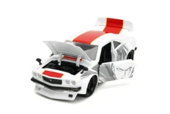 One Punch Man - Saitama & 1974 Mazda RX-3 1/24th Scale Die-Cast Vehicle Replica