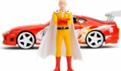 One Punch Man - Saitama & 1995 Toyota Supra 1/24th Scale Die-Cast Vehicle Replica