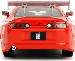 One Punch Man - Saitama & 1995 Toyota Supra 1/24th Scale Die-Cast Vehicle Replica