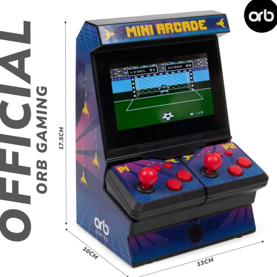 Orb - Retro Mini 2-Player Arcade Game Machine (300-in-1)