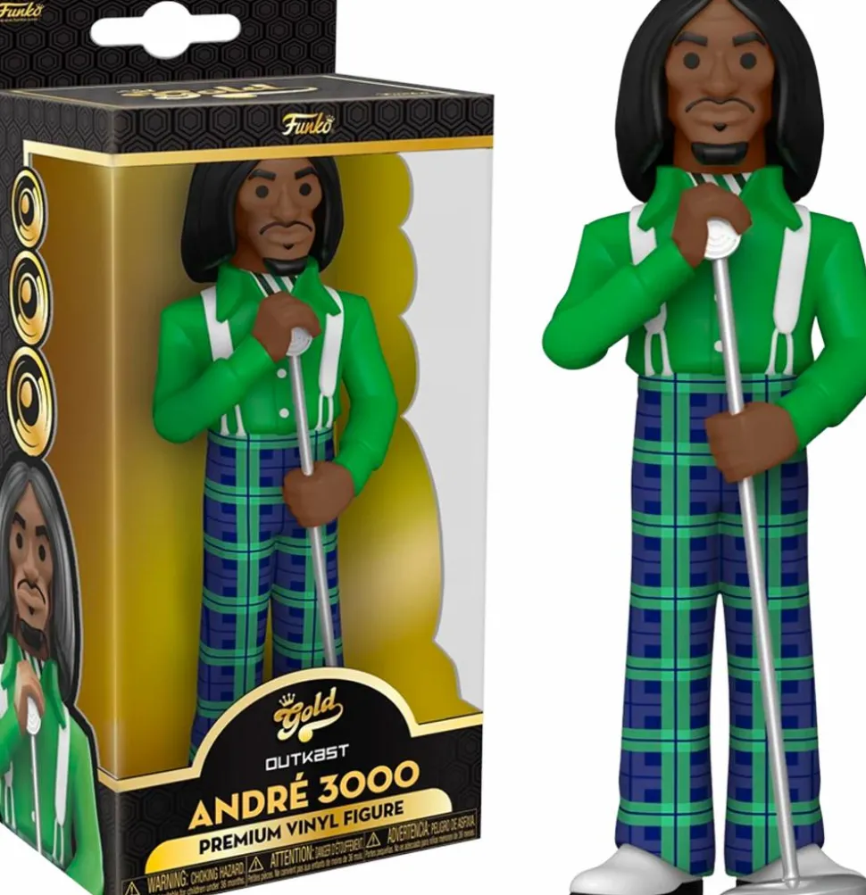 Outkast - Andre 3000 Hey Ya 5” Gold Premium Vinyl Figure