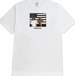 Outkast - Outkast x Primitive Stripes White T-Shirt