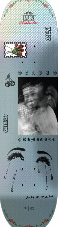 Outkast - Outkast x Primitive Jackson Silvas 8.38" Skateboard Deck (Deck Only)