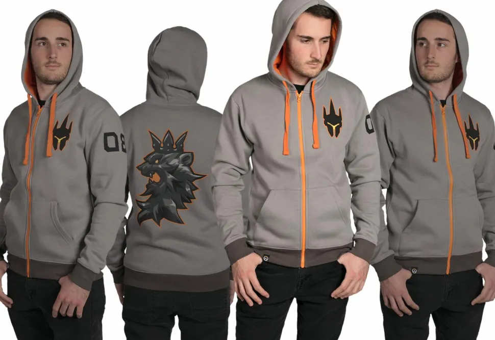 Overwatch - Ultimate Reinhardt Premium Zip-Up Hoodie