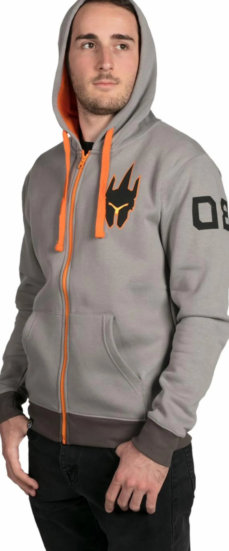 Overwatch - Ultimate Reinhardt Premium Zip-Up Hoodie