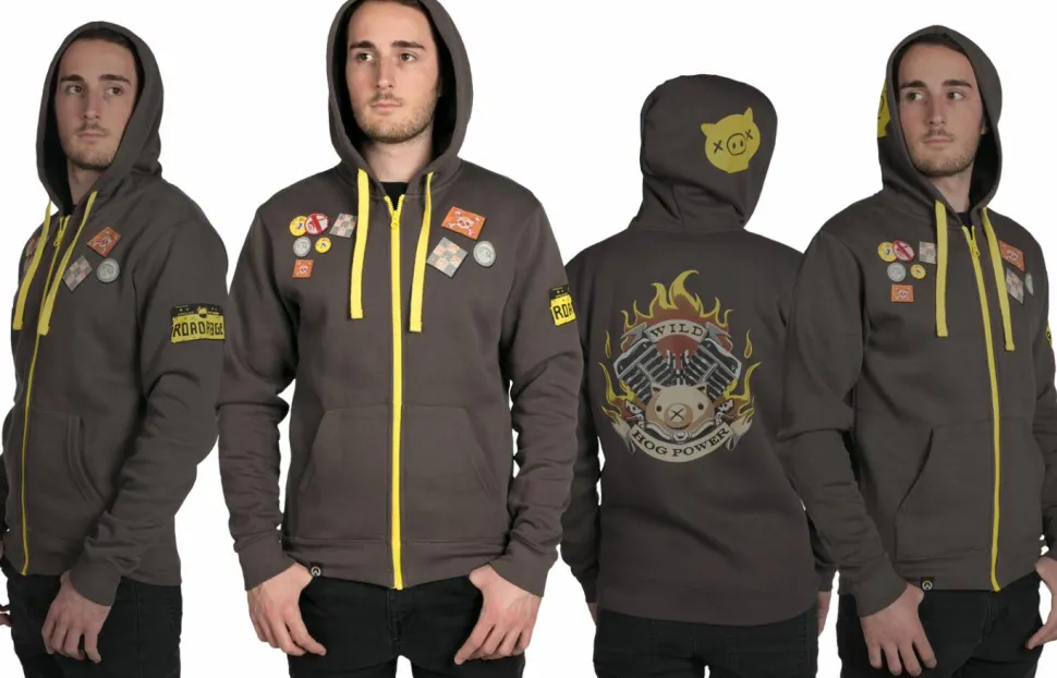 Overwatch - Ultimate Roadhog Premium Zip-Up Hoodie