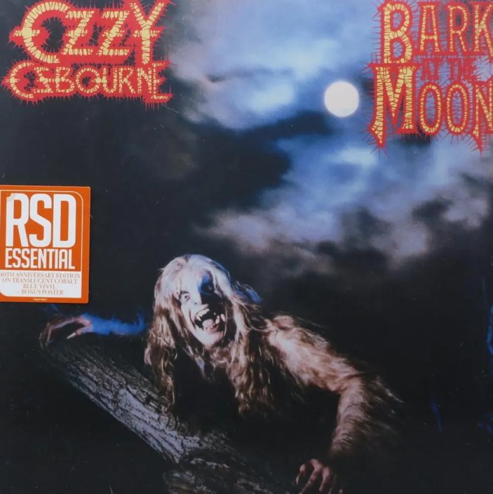 Ozzy Osbourne - Bark at the Moon 40th Anniversary LP Vinyl Record (Record Store Day Essential Translucent Cobalt Blue Coloured Vinyl)