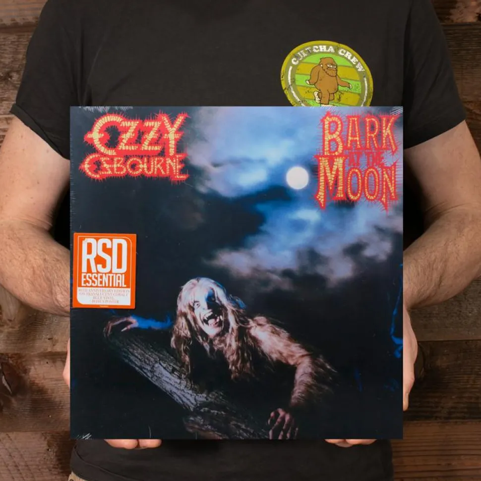Ozzy Osbourne - Bark at the Moon 40th Anniversary LP Vinyl Record (Record Store Day Essential Translucent Cobalt Blue Coloured Vinyl)