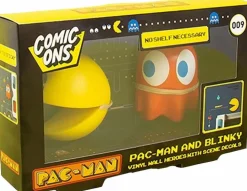 Pac-Man - Pac-Man & Blinky Comic Ons Vinyl Wall Decal Stickers