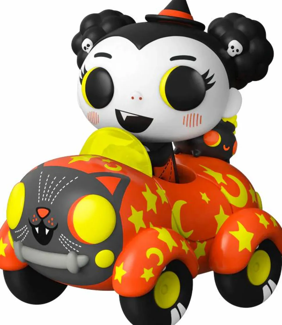 Paka Paka: Boo Hollow - Nina with Witch Mobile Vinyl Ride Figure