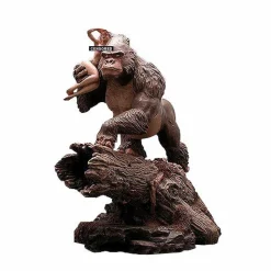 Paleozoic - Peggy Pin-Up Model and Gorilla Statue