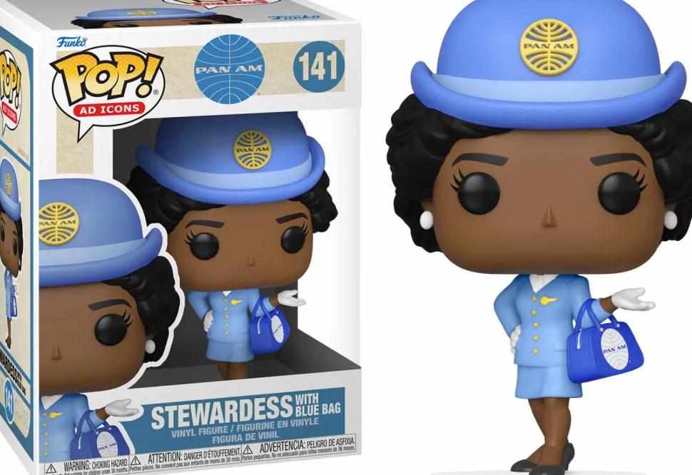 Pan Am - Stewardess with Blue Bag Pop! Vinyl Figure