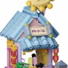 Pantasy - Classical Ice Cream Shop Food Street Series Building Block Construction Set (361 Pieces)