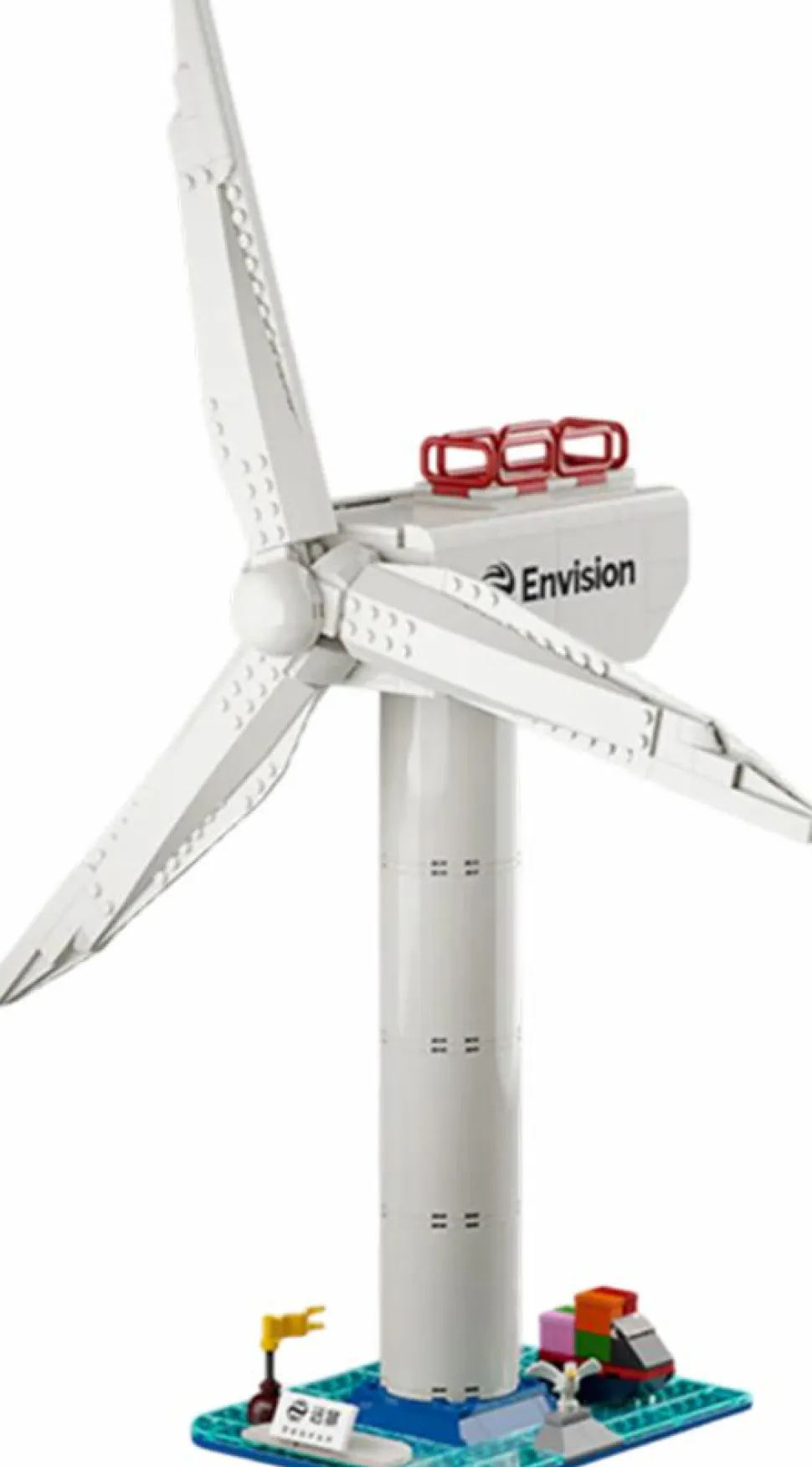 Pantasy - Envision Wind Turbine Joyride Series Building Block Construction Set (463 Pieces)