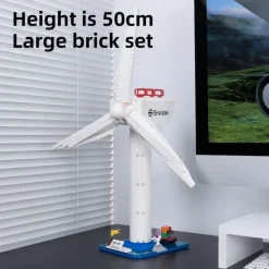 Pantasy - Envision Wind Turbine Joyride Series Building Block Construction Set (463 Pieces)
