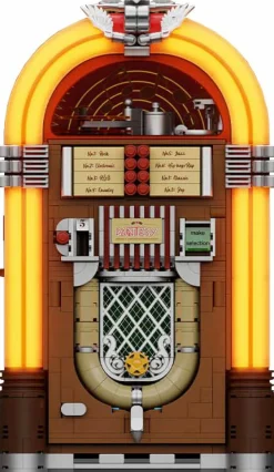 Pantasy - Jukebox Retro Series Building Block Construction Set (1273 Pieces)