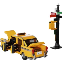 Pantasy - New York Yellow Taxi Cab Joyride Series Building Block Construction Set (1601 Pieces)
