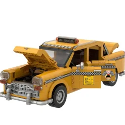 Pantasy - New York Yellow Taxi Cab Joyride Series Building Block Construction Set (1601 Pieces)