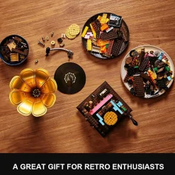 Pantasy - Retro Gramophone Retro Collection Building Block Construction Set (646 Pieces)