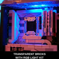 Pantasy - X IGAME Gaming Desktop Retro Collection Building Block Construction Set (1634 Pieces)