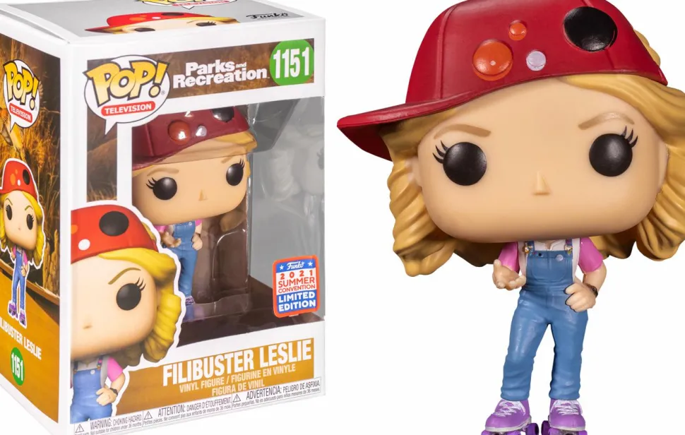 Parks and Recreation - Filibuster Leslie Pop! Vinyl Figure (2021 Summer Convention Exclusive)