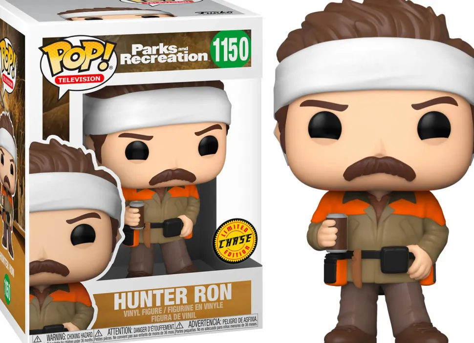 Parks and Recreation - Hunter Ron Pop! Vinyl Figure
