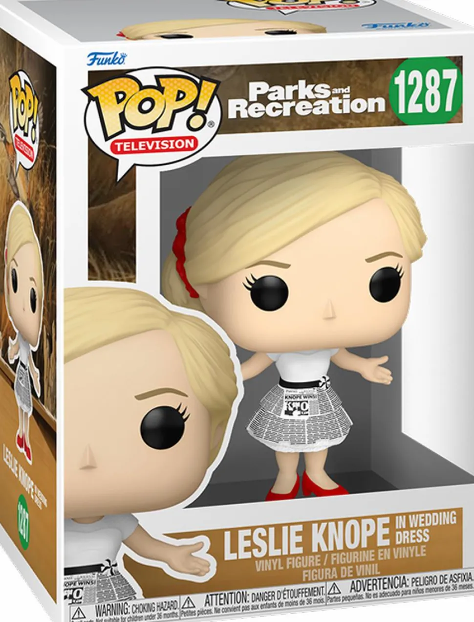Parks and Recreation: 15th Anniversary - Leslie Knope in Wedding Dress Pop! Vinyl Figure