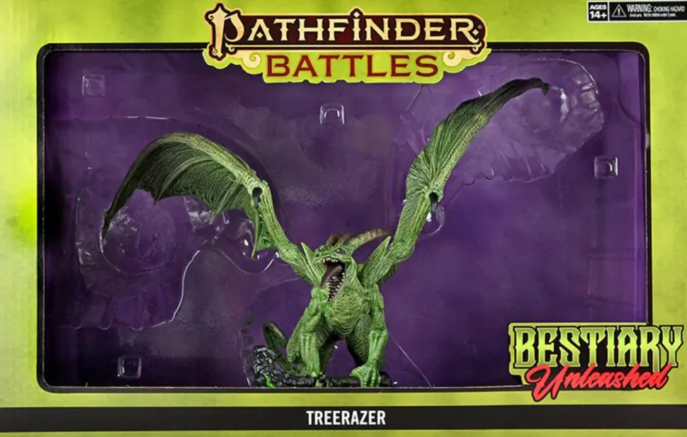 Pathfinder Battles - Bestiary Unleashed Treerazer Pre-Painted Miniature Figure