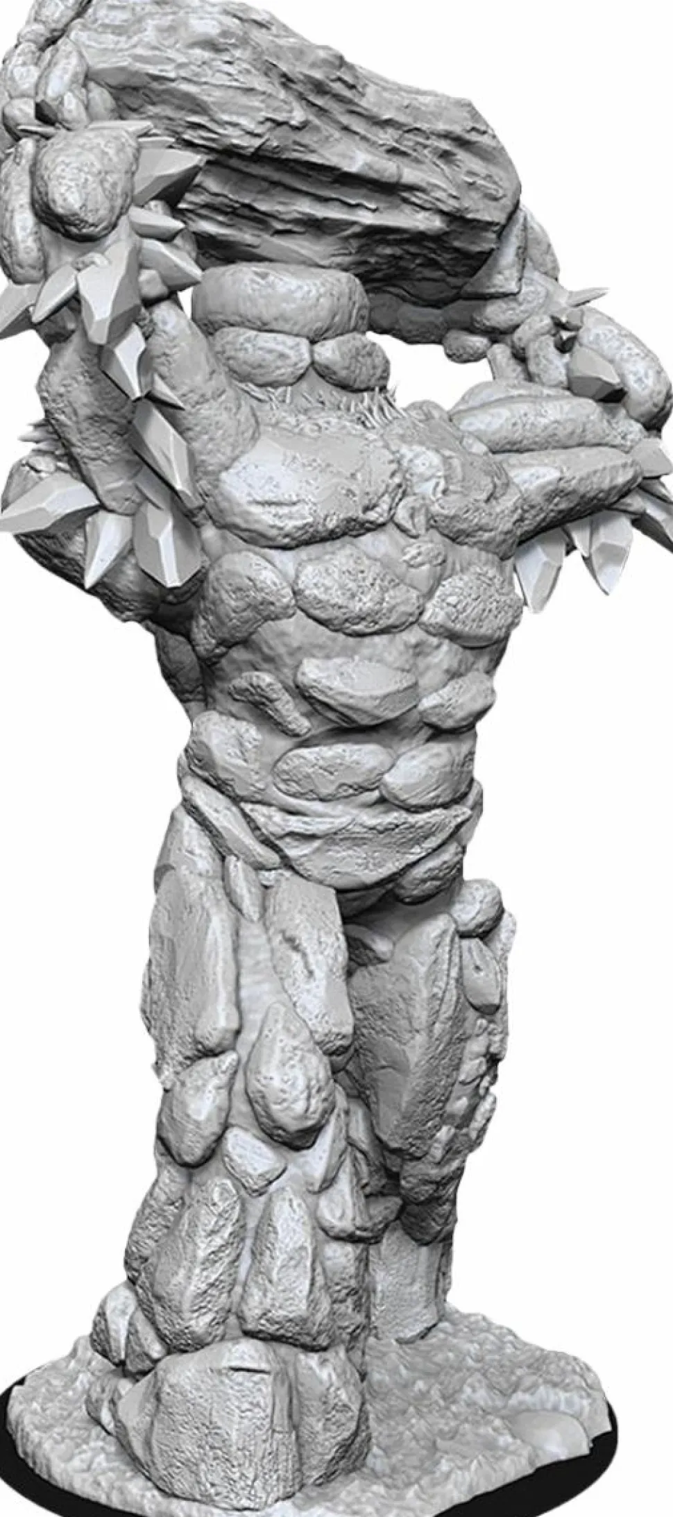 Pathfinder Battles - Earth Elemental Lord Deep Cuts Unpainted Miniature Figure
