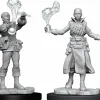 Pathfinder Battles - Female Human Alchemist Deep Cuts Unpainted Miniature Figure 2-Pack