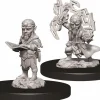 Pathfinder Battles - Male Gnome Sorcerer Deep Cuts Unpainted Miniature Figure 2-Pack
