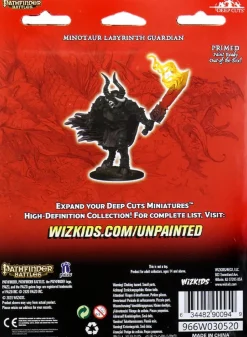 Pathfinder Battles - Minotaur Labyrinth Guardian Deep Cuts Unpainted Miniature Figure